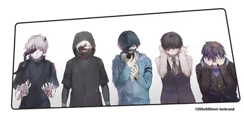 

Tokyo Ghoul mousepad 1200x500mm Adorable gaming mouse pad gamer mat cool new game computer desk padmouse keyboard play mats
