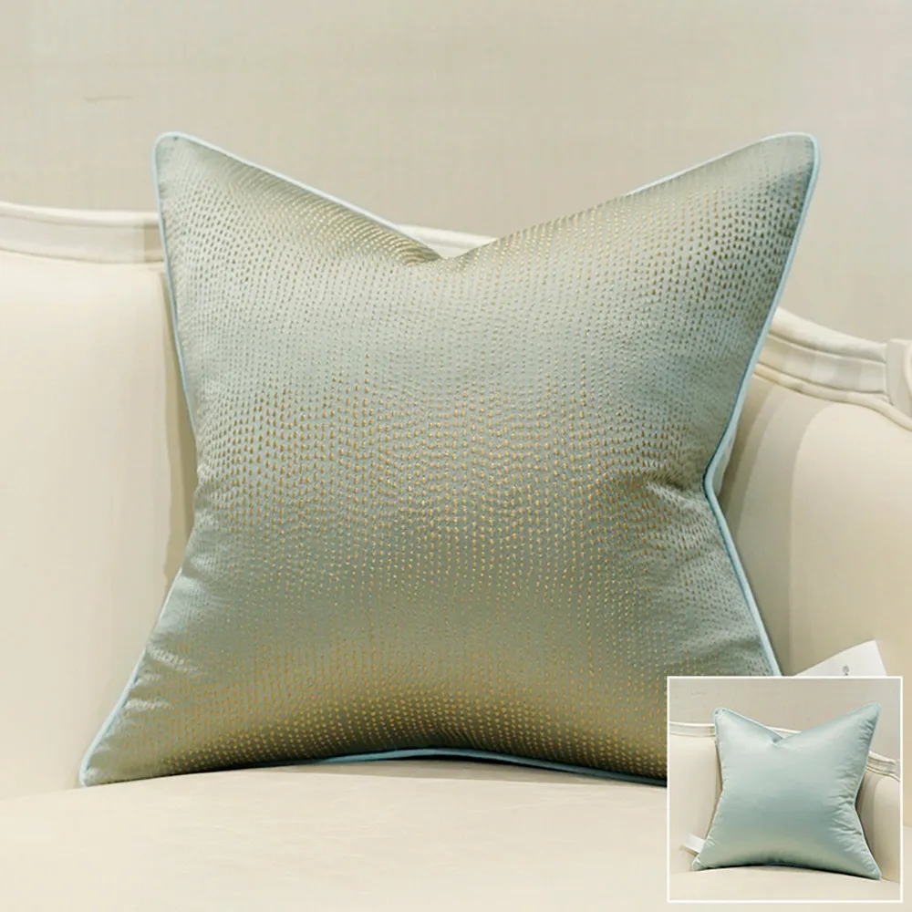 Avigers геометрические Современные чехлы для подушек серые синие декоративные чехлы на подушку с невидимой молнией - Цвет: B