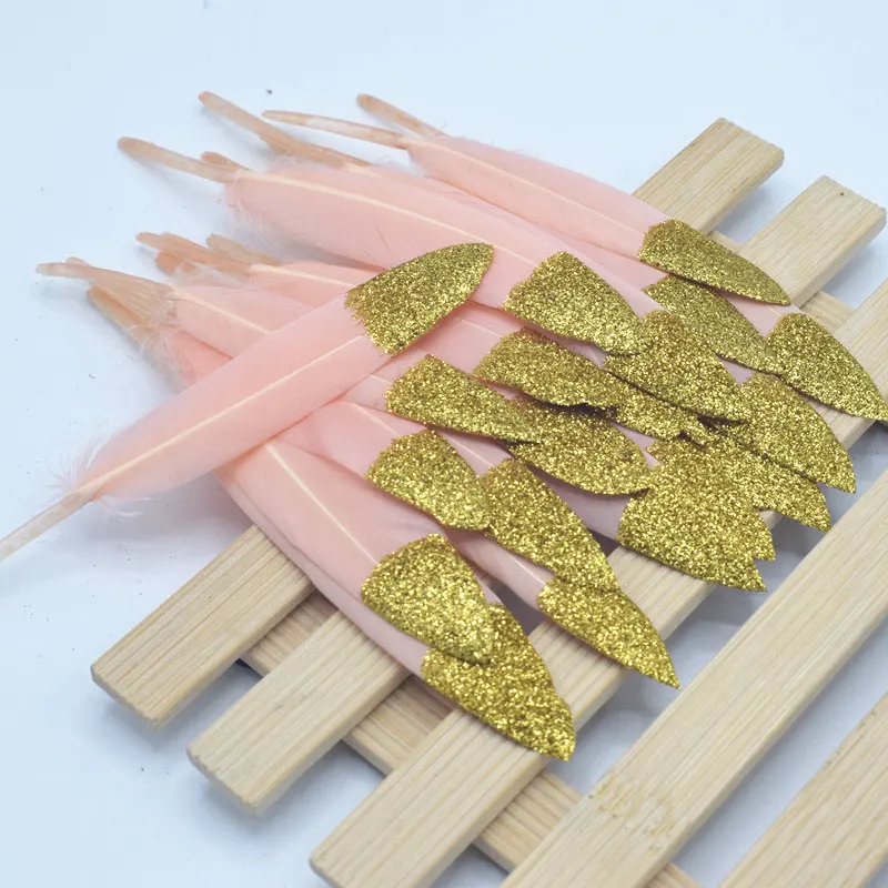 

20 pcs beautiful colorful duck feathers & DIY sewing decorative handicrafts accessories