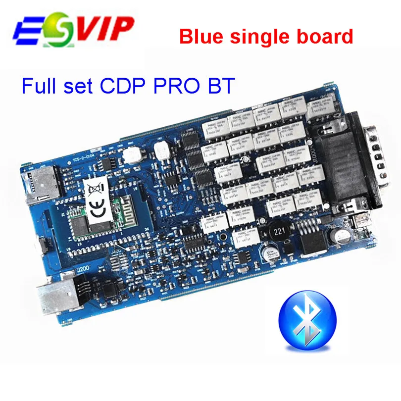 

NEC relays Single Board PCB TCS CDP new vci With bluetooth 2015.R3/2016.R0 version on cd with carton box TCS CDP PRO ship free