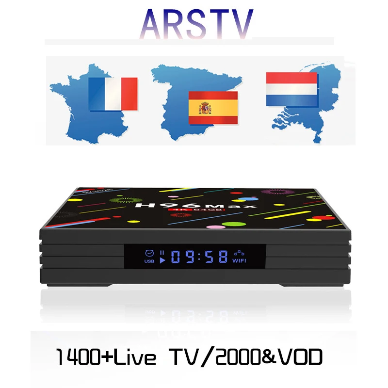 45+ 4K Ultra Hd Tv Box H96 Background