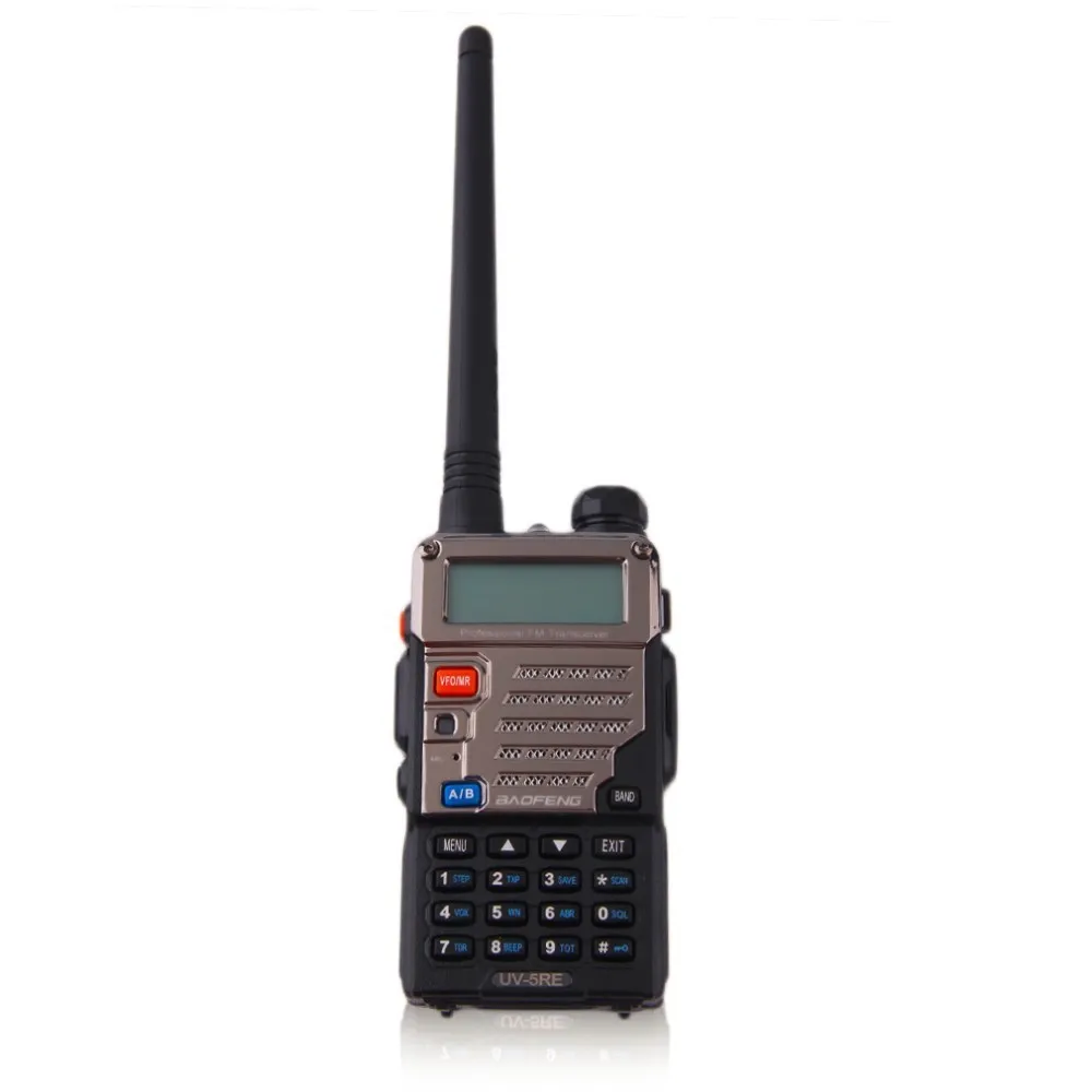 Baofeng UV-5RE полностью черная рация Любительская двухсторонняя рация Vhf Uhf Двухдиапазонная радиоприемная рация для охоты в Москву