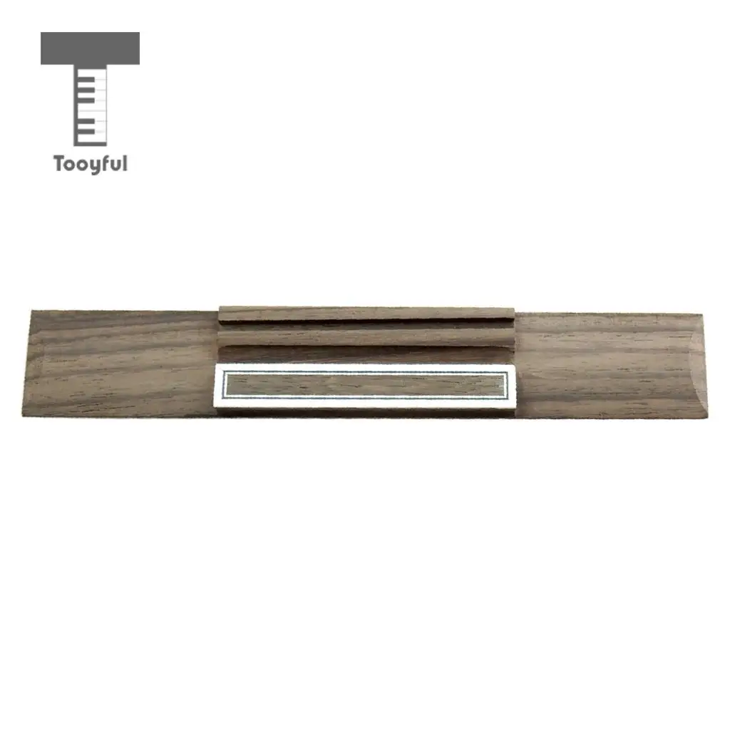 Tooyful Rosewood Wood Guitar Bridge for 6 String Acoustic Classical Guitar