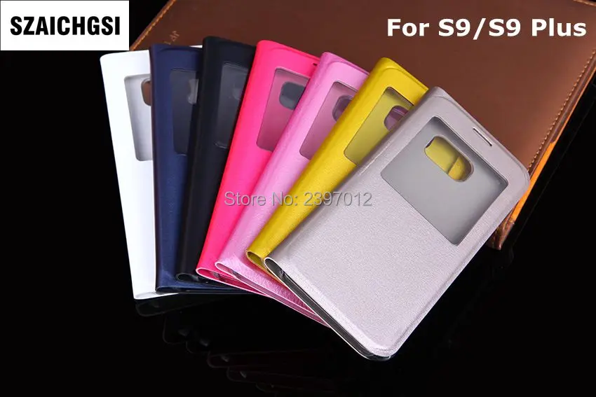 SZAICHGSI Cover Flip PU Leather mobile Phone Cases Shell