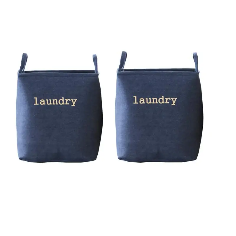 Foldable Jute Storage Basket Practical Laundry Basket Dirty Clothes Storage Box Kids Toys Organizer Home Sundries Storage Barrel