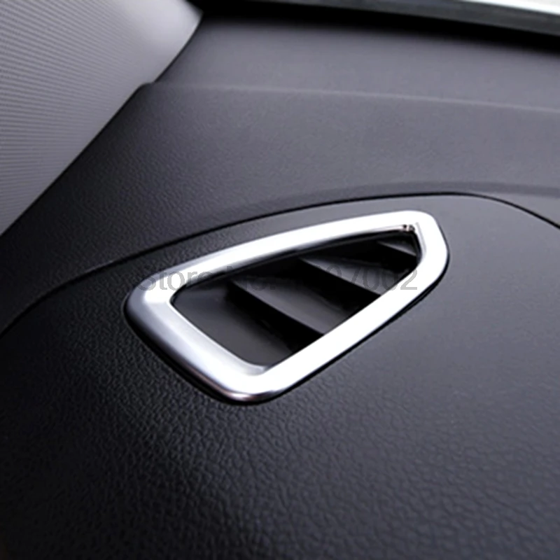 2PCS Inner Air Condition Vent Outlet Cover Trim For Kia Sportage KX5 2016-2017