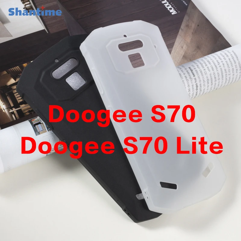 

For Doogee S70 Lite Gel Pudding Silicone Phone Protective Back Shell For Doogee S70 Soft TPU Case