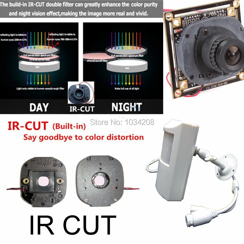 Pir ip camera 