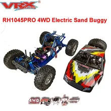 RC автомобиль VRX гоночный RH1045PRO с обновленными частями, 1/10 масштаб 4WD бесщеточный, RTR/45A ESC/3650 мотор/2,4 ГГц/7,4 В 3250 мАч Lipo батарея
