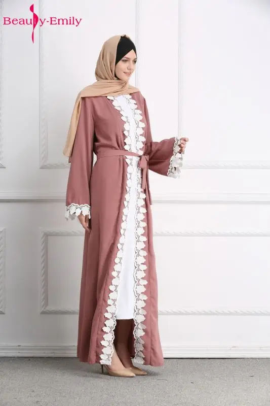 Beauty Emily Dark Pink Long Muslim Appliques Evening Dresses 2018 O-Neck Formal Evening Party Prom Dresses Dubai Abaya Dresses Beauty Emily Dark Pink Long Muslim Appliques Evening Dresses 2018 O-Neck Formal Evening Party Prom Dresses Dubai Abaya Dresses