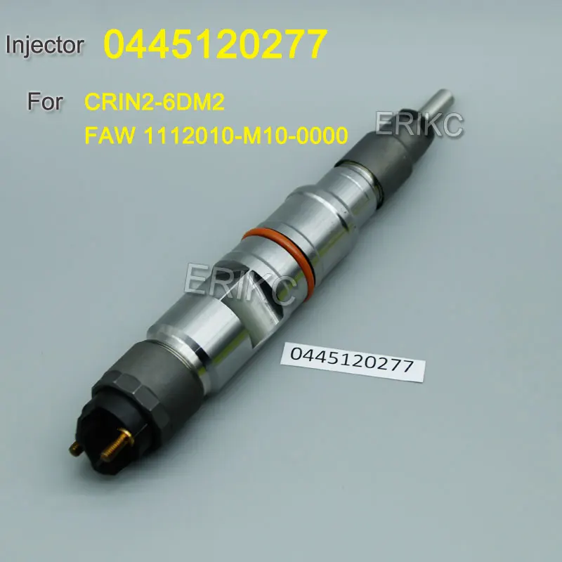 

Diesel Injector 0445120277 CRIN2-6DM2 Common Rail Fuel Injector 0 445 120 277 for FAW 1112010-M10-0000 XICHAI FAW J6 CA6DM2
