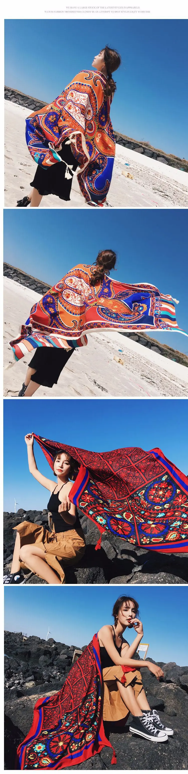 Богемный этнический женский туристический фотографировал пляжное полотенце различные надувные женский шаль лечение Cover Up Купание