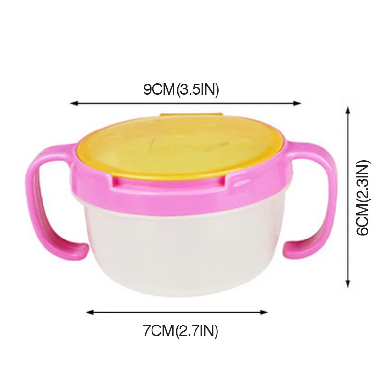 Baby Snacks Bowl Children Kids Food Storage Dishes Anti Spill 360 Rotate Baby Solid Feeding Plate Tableware Baby Feeding Stuff Baby Snacks Bowl Children Kids Food Storage Dishes Anti Spill 360 Rotate Baby Solid Feeding Plate Tableware Baby Feeding Stuff