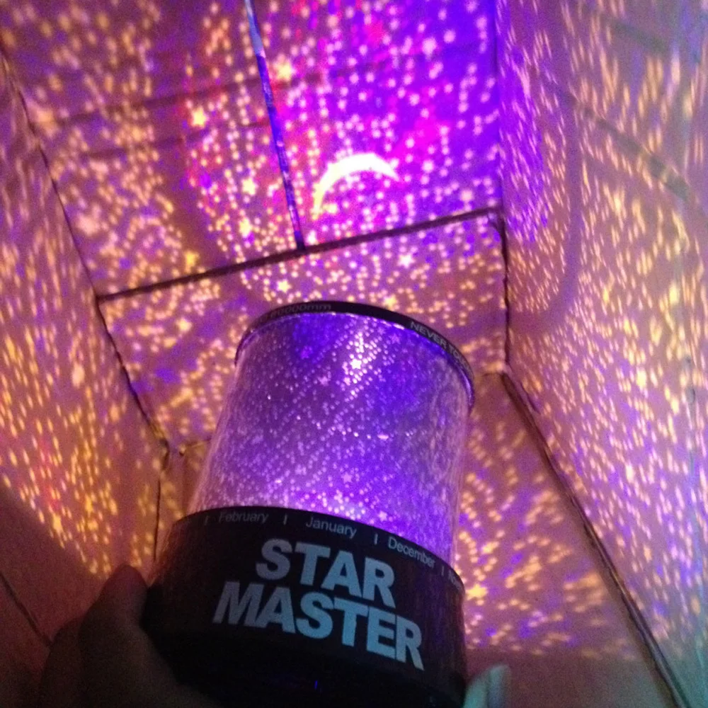 Starry Sky Night Light Romatic Gift Cosmos Star Master Projector LED ...