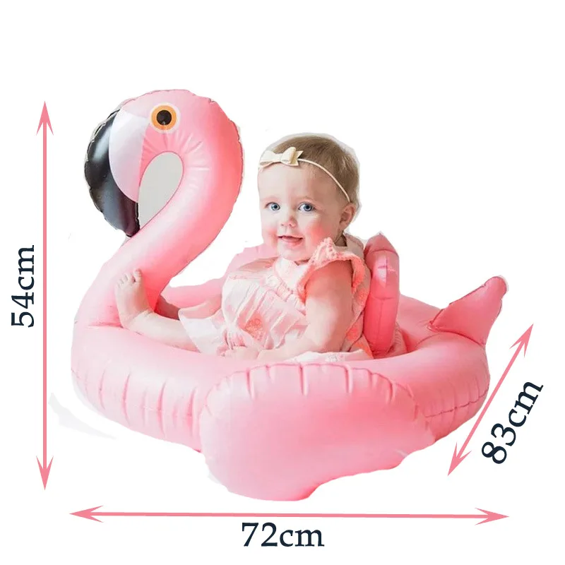 Летний детский бассейн плавать надувной Лебедь плавающий Фламинго детское сиденье лодка воды игровой бассейн игрушка детский спасательный круг аксессуары