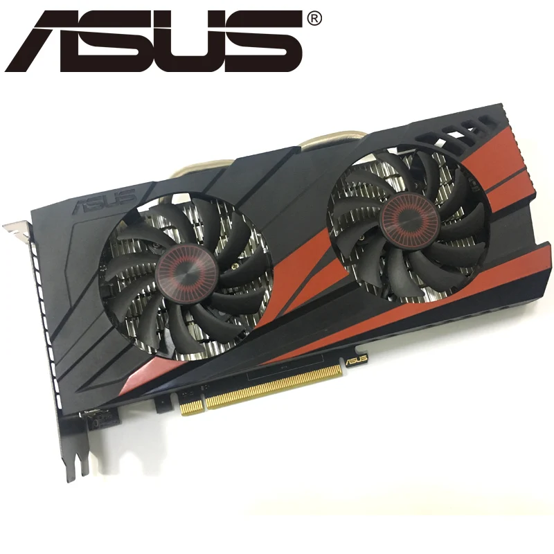 Видеокарта ASUS GTX 960 бывшая в употреблении 128 битные видеокарты с памятью GDDR5 2 ГБ