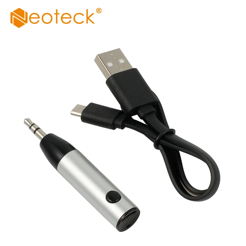 

Neoteck Mini Bluetooth Receiver Wireless Bluetooth 4.1 Receiver Bullet Aux Receiver Wireless Adapter For Car Audio Headphones