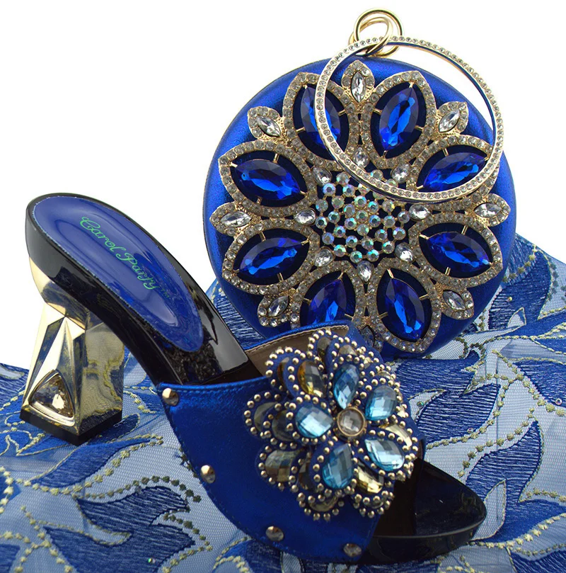 La Noir Nigérian or Design pourpre Fête Pour bleu Qsl001 Chaussures Mode Royal Femmes rouge Et Italien Ciel pu argent De Correspondance Ensemble Africains Sac wPUqZz