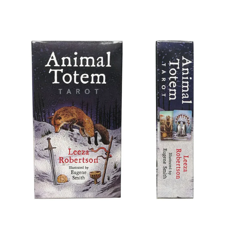 

New Animal Totem Tarot Cards Funny Board Game Tarot Deck Card Games 78 pcs/set