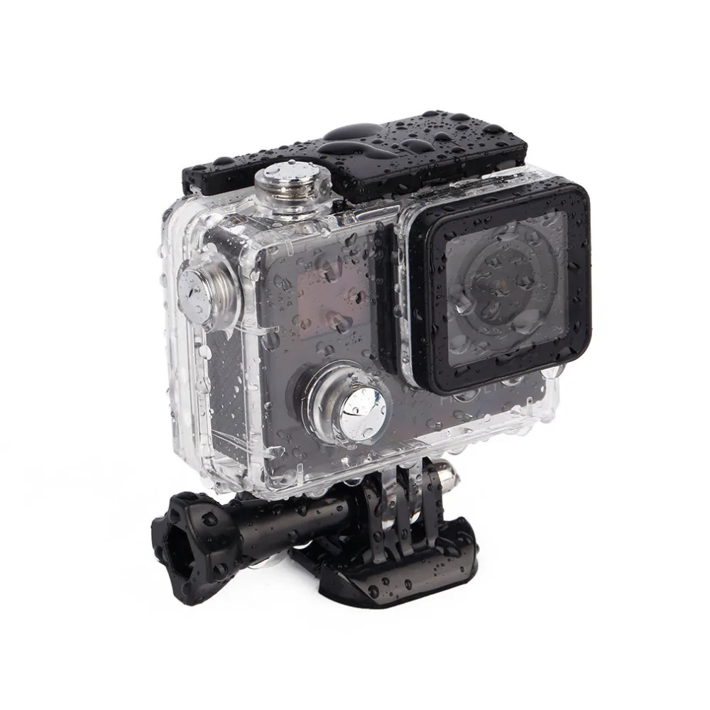 

2018 4K HD 108P0 Waterproof Sports Camera Portable Mini LCD Screen Car DV Video Camera with Carry Case Bundle Action Camcorder