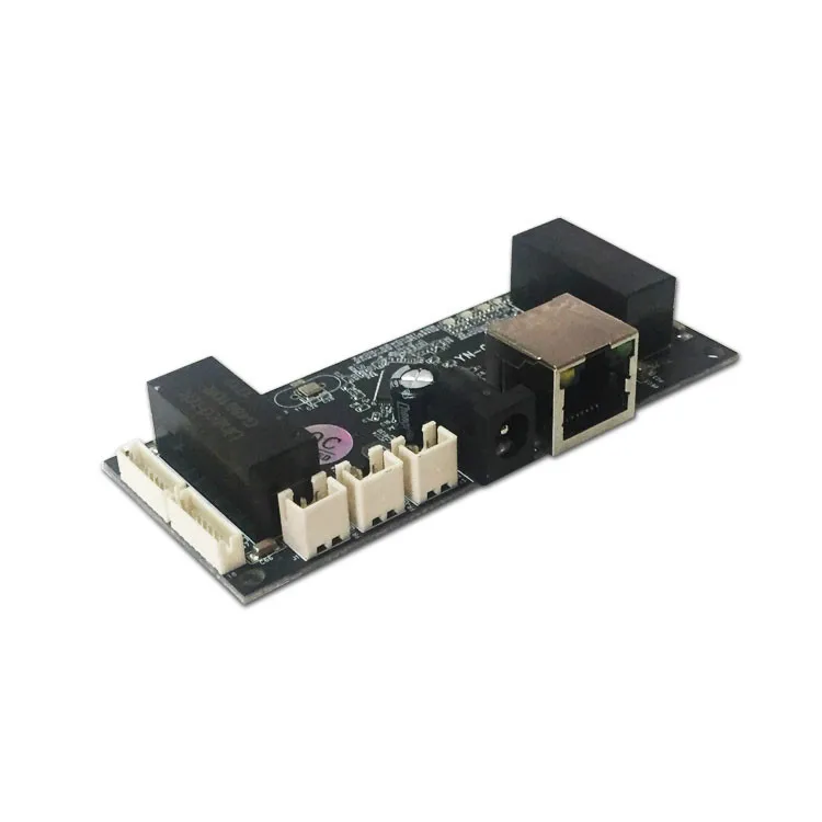 Промышленный Ethernet коммутатор модуль 10/100/1000 Мбит/с 4 порта PCBA плата OEM Авто