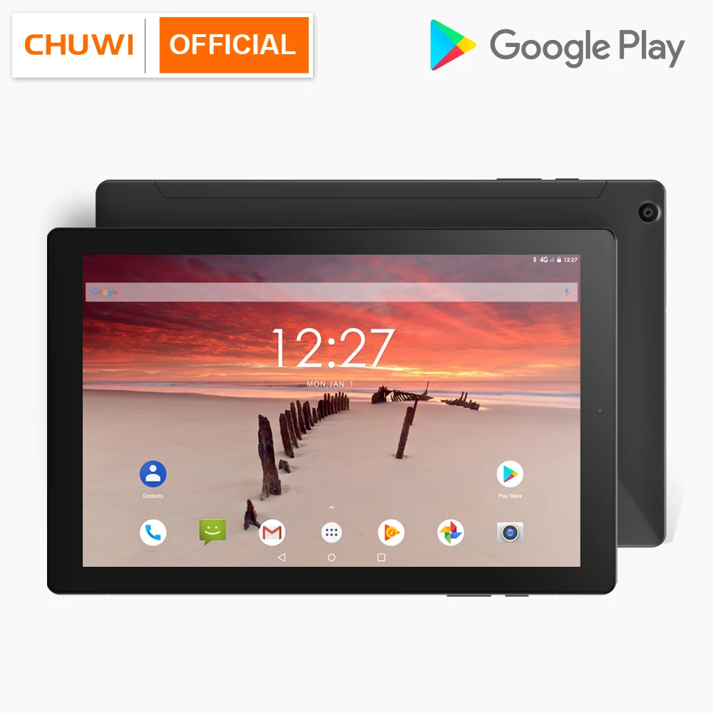 

CHUWI Hipad LTE 10.1 Inch 1920*1200 IPS Screen 4G Phone Call MTK6797 X27 Deca Core 3GB RAM 32GB ROM Android 8.0 Tablets GPS