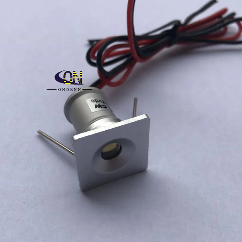 IP65 Светодиодный точечный мини светильник с регулируемой яркостью 1 Вт DC12V круглые