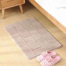 Туманно коврик из микрофибры воды Впитывающий Коврик Ванная комната коврик дверь кухни ковер для нескользящий, для туалета коврики ковры для спальни