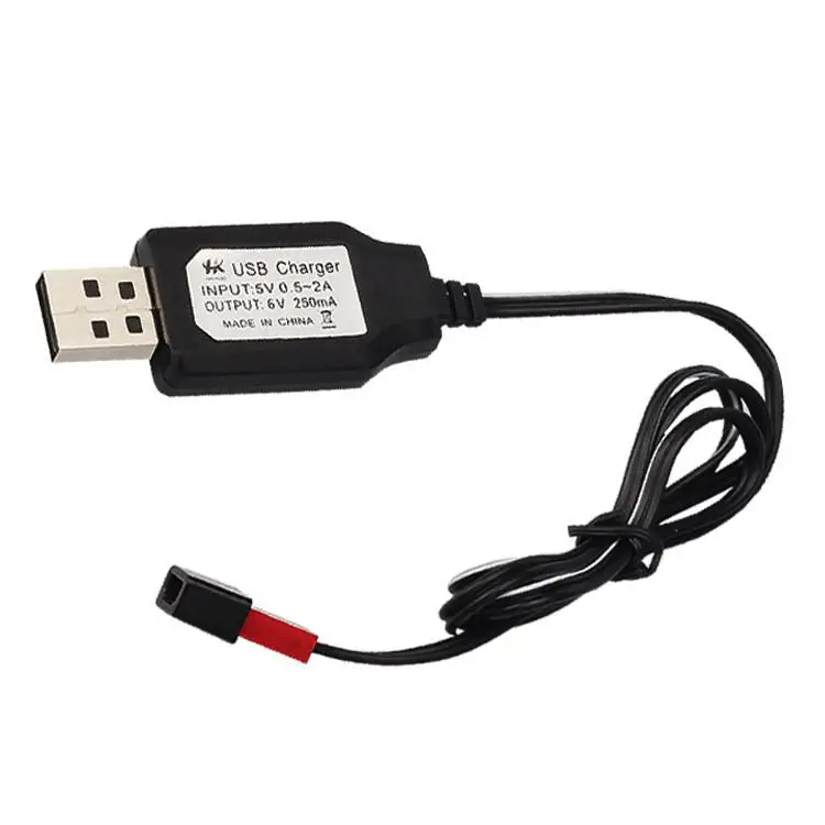 YUKALA 3,6 V 4,8 V 6,0 V 7,2 V 9,6 V Ni-CD/Ni-mh аккумуляторная батарея USB зарядное устройство/USB зарядный кабель с SM/JST/TAMIYA штекер 2 шт