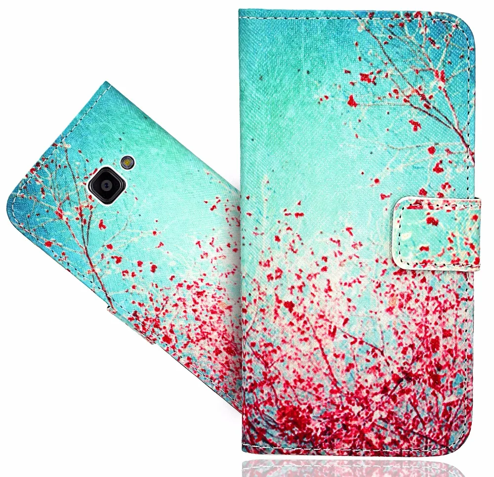 Чехол для samsung Galaxy Xcover 4 кошелек с узором кожаный чехол подставка Coque/чехол