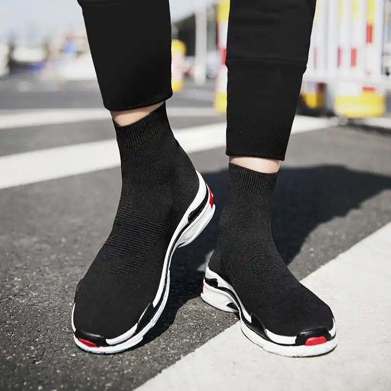 socks style sneakers