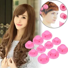 20 30Pcs Silicone Magic Hair Curlers DIY Hair Styling Roller Bendy Twist Curls Hairdress Supplies