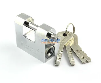 

Warehouse Door 50mm Security Lock Padlock w 4 Pcs Keys