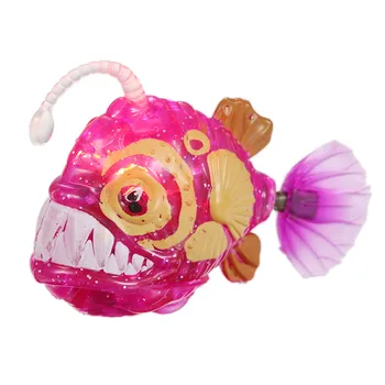 

Shining Fish Swimming Electric Battery Powered Toy for Children Kids Playing In The Water
