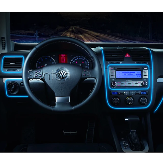 Auto interieur sfeer verlichting voor volkswagen vw polo passat b5 ... Auto interieur sfeer verlichting voor volkswagen vw polo passat b5 ...