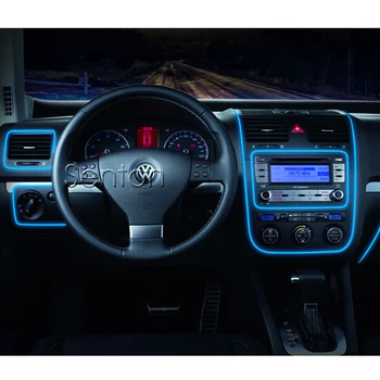 

Car Interior Atmosphere Lights For Volkswagen VW Polo Passat B5 B6 CC Golf 4 5 6 7 Touran T5 Tiguan Bora Scirocco Accessories