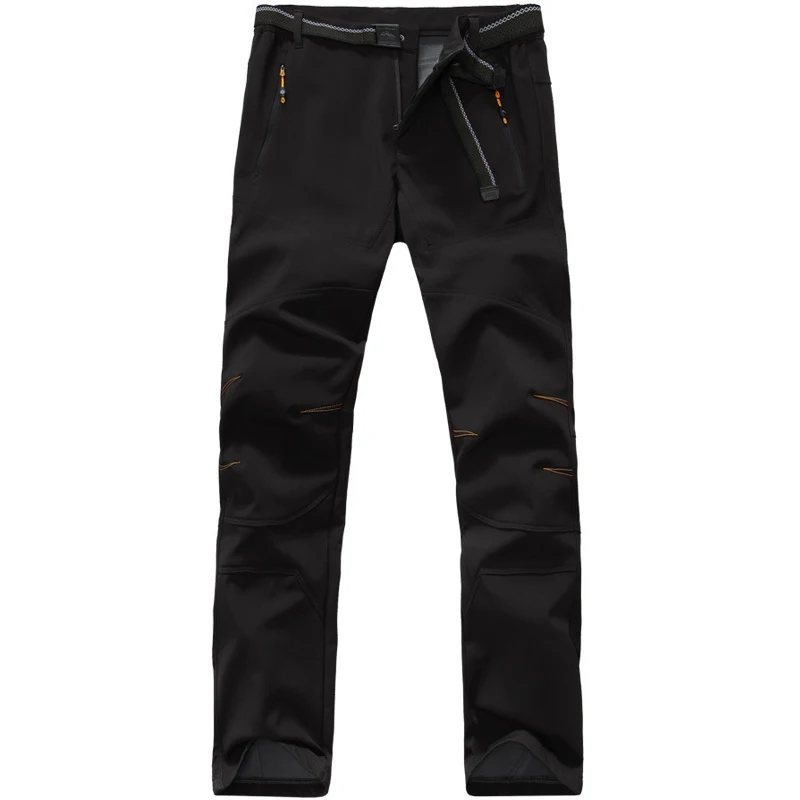 Горные мужские и женские Зимние флисовые водонепроницаемые штаны для спорта на открытом воздухе, лыжного туризма, Походов, Кемпинга, VA101
