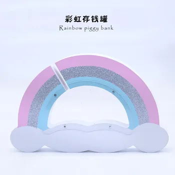 

Korea INS With Fund Girl Softhearted Shimmering Powder Cartoon Room Goods Of For Than For Use Gift Rainbow Save Money Pot