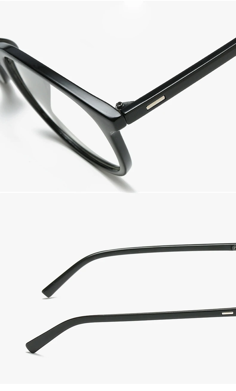 Новая мода оптических оправ Для мужчин Для женщин PC бренд негабаритных прозрачные линзы очки кадры рецепта нет степень ботаник Óculos