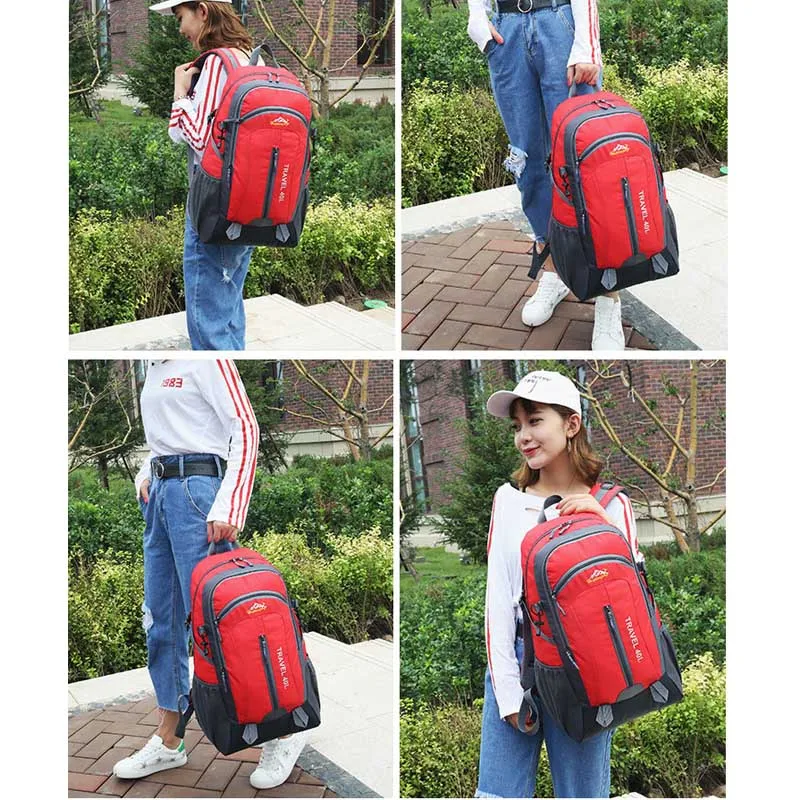 Cena 40L wodoodporny plecak USB Charge turystyka torba rowerowa plecak do wspinaczki podróży na zewnątrz torby mężczyzna kobiet Anti Theft torba sportowa