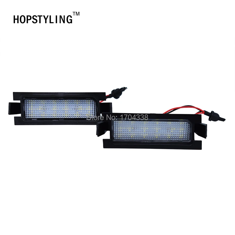 Hopstyling 2X Canbus 18 SMD LED номерной знак света для KIA Pro cee'd 2006-2011 авто Замена автомобилей для укладки