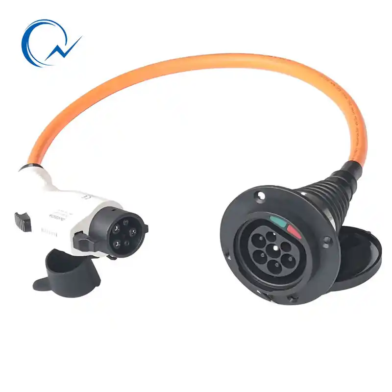 32a Single Phase Type 1 To Type 2 Electric Car Vehicle Charging