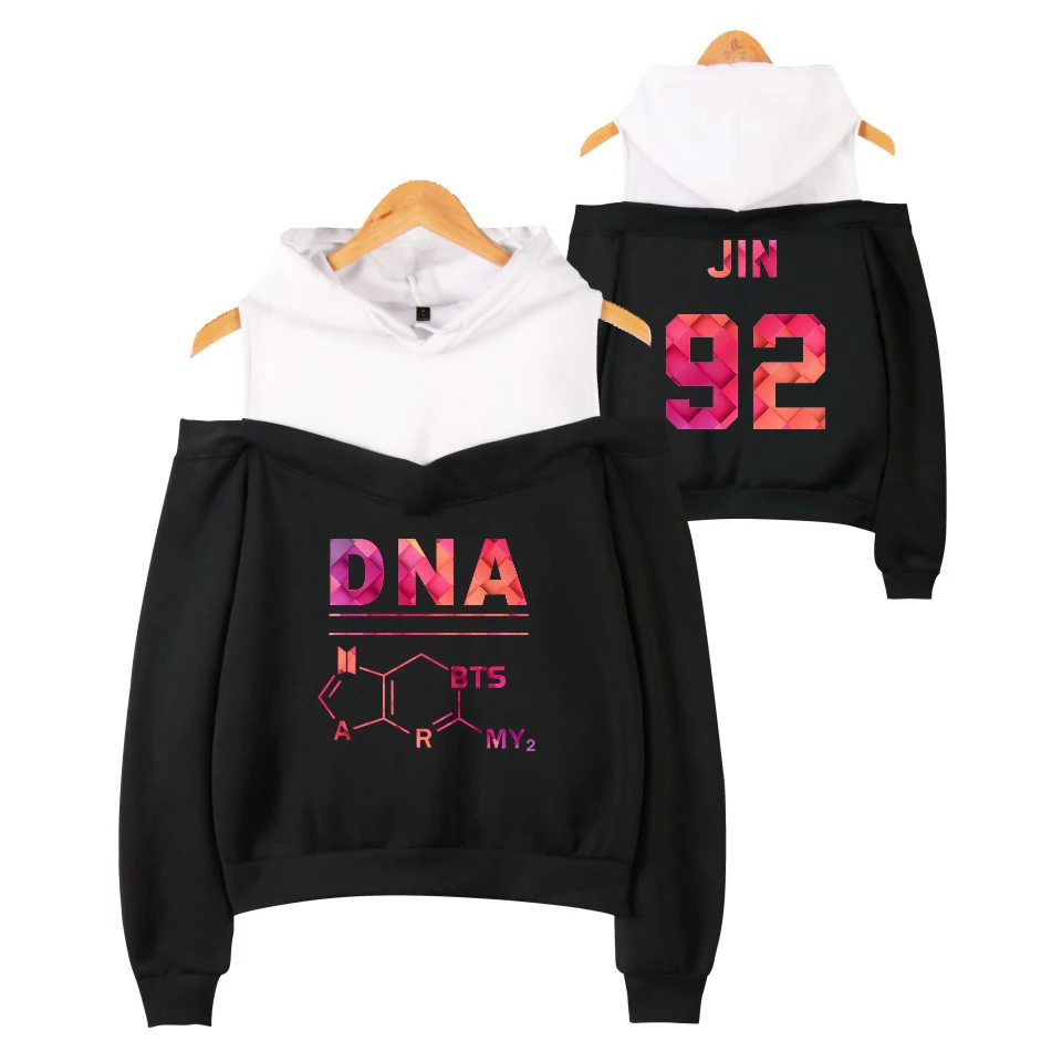 Off shoulder hoodie bts Outlet