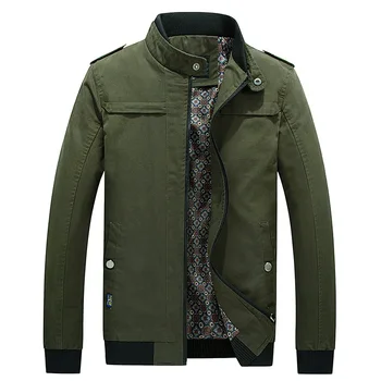 

2019 Spring Autumn Men's Jacket Uniform Slim Casual Coat Mens Brand Clothing Fashion Coats Male Boutique cotton Outerwear JK1610