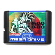 Fido Dido 16 бит MD карточная игра для Sega Mega Drive для Genesis