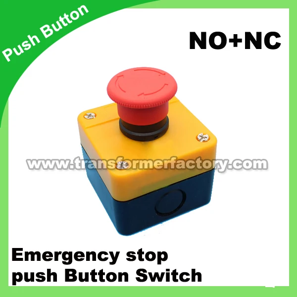 emergency stop push button switch NO+NCin Switches from Lights & Lighting on