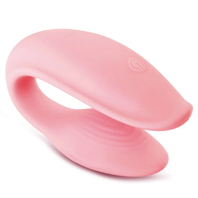 Wowyes Waterproof Silicone C Type Dual Vibrator Remote Control Clitoral & G-Spot Vibrators For Couples Adult Sex Toys For Women