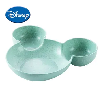

DISNEY Lovely Cartoon Mesh Division Small A Children Rice Bowl Originality Household Tableware Vinegar Dish To Flavor Dish Plate