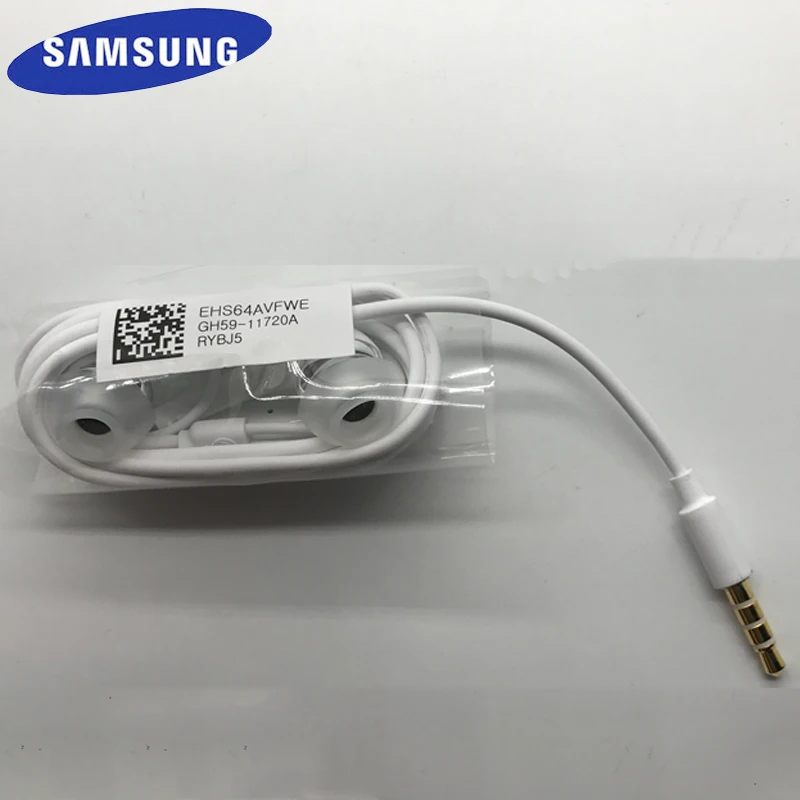 Samsung EHS64 5/10/15/20/50 шт./лот для Xiaomi телефон в ухе Earpone с микрофоном для MP3 MP4 Galaxy S7 S8 край