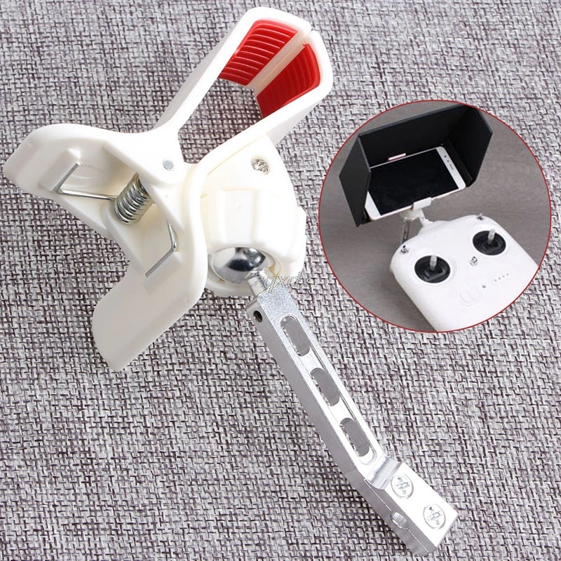 

3.5-6 inch Phone Holder Mount Bracket For 3 Transmitter White Z17 Drop ship